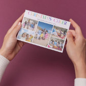 Carte de vacances de Noël 5 Photos