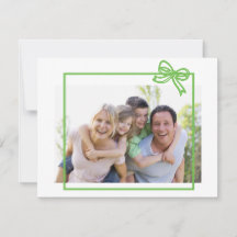 Carte de vacances de Noël à cadre simple