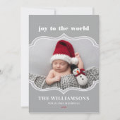 Carte de vacances de Noël adaptée (Devant)