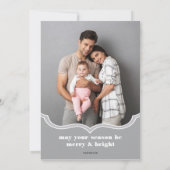 Carte de vacances de Noël adaptée (Dos)