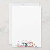 Carte de vacances de Noël Cheer Photo (Dos)