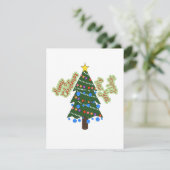 Carte de vacances de Noël Christmas Tree Flat (Debout devant)