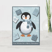 Carte de vacances de Noël cool (Devant)