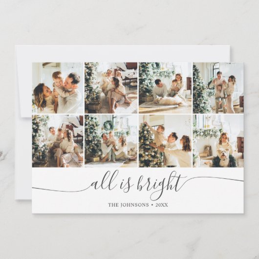 Carte de vacances de Noël de Noël (Devant)