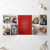 Carte de vacances de Noël Doses Peace on Earth (Intérieur)