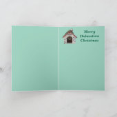 Carte de vacances de Noël en Dalmatie (Intérieur)