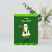 Carte de vacances de Noël irlandaise (Debout devant)