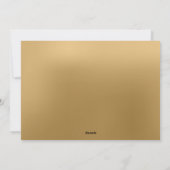 Carte de vacances de Noël Marié (Dos)