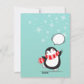 Carte de vacances de Noël parfait, Cool (Dos)