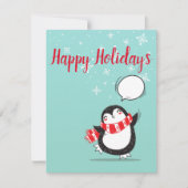 Carte de vacances de Noël parfait, Cool (Devant)