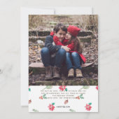 Carte de vacances de Noël préférée de grand-mère (Dos)