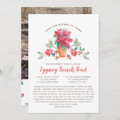 Carte de vacances de Noël préférée de grand-mère (Devant / Derrière)