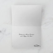 Carte de vacances de Noël Skyline GTR Rollshot (Intérieur)