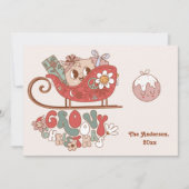 Carte de vacances de Noël Super (Devant)