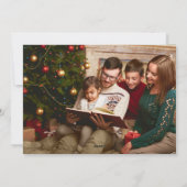 Carte de vacances de Noël Super (Dos)