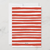 Carte de vacances de Noël Tropical (Dos)