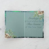 Carte de vacances de nuit silencieuse (Intérieur)