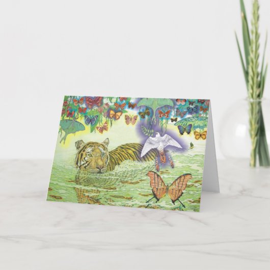 Carte de vacances de paix (Devant)