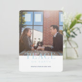 Carte de vacances de PAIX (Debout devant)