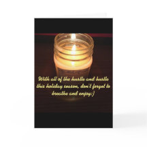 Carte de vacances de paix