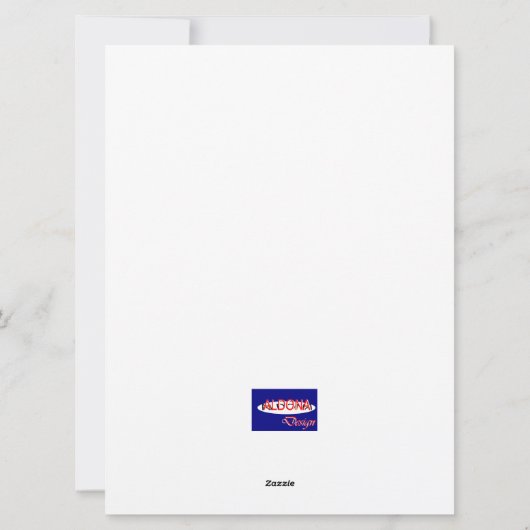 Carte de vacances de Pâques (Dos)