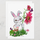 Carte de vacances de Pâques (Devant / Derrière)