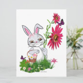 Carte de vacances de Pâques (Debout devant)