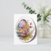 Carte de vacances de Pâques (Debout devant)