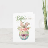 Carte de vacances de Pâques (Devant)