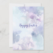 Carte de vacances de Pâques à l'aquarelle (Devant)