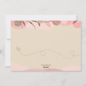 Carte de vacances de Pâques Chicks (Dos)