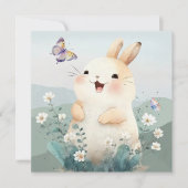 Carte de vacances de Pâques mignonne (Devant)