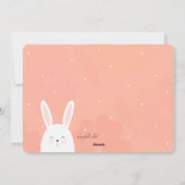 Carte de vacances de photo de mélange de Pâques (Dos)