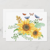 carte de vacances de printemps (Devant / Derrière)