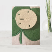 Carte de vacances de sable (Devant)