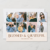 Carte de vacances de Thanksgiving (Devant)