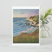 Carte de vacances de Tomales Bay Trail Flat (Debout devant)