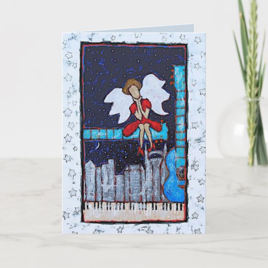 carte de vacances de tonk de honky (Devant)