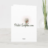 Carte de vacances Deck the Halls (Dos)