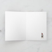 Carte de vacances Définition de Tomte Gnome Suédoi (Intérieur)