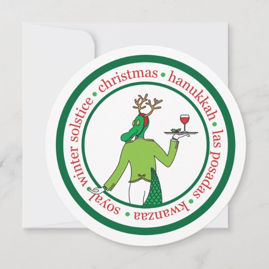 Carte de vacances DEI Classy (Devant)