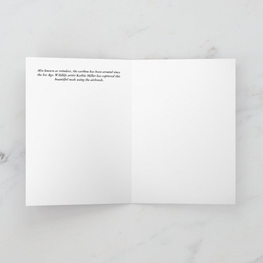 Carte de vacances des Caraïbes (Intérieur)