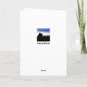 Carte de vacances des plus belles choses de la sai (Dos)