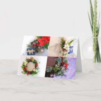 Carte de vacances d'hiver : "Jamais vert "