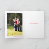 Carte de vacances d'hiver peinte Cardinal Wreath (Intérieur)