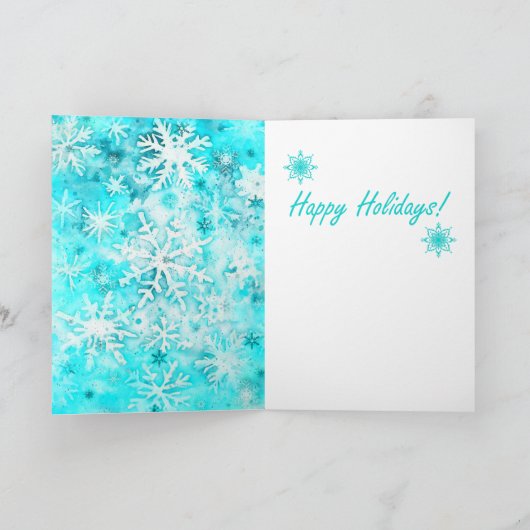 Carte de vacances d'impression de pingouin multimé (Intérieur)