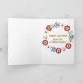 Carte de vacances d'inspiration scandinave. Hygge (Intérieur)