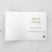 Carte de vacances d'inspiration scandinave. Modifi (Intérieur)