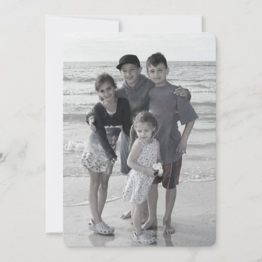 Carte de vacances double face Merry Mistletoe (Devant)