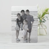 Carte de vacances double face Merry Mistletoe (Debout devant)